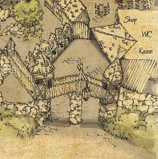 Ein Ausschnitt der Landkarte vom Steinreich